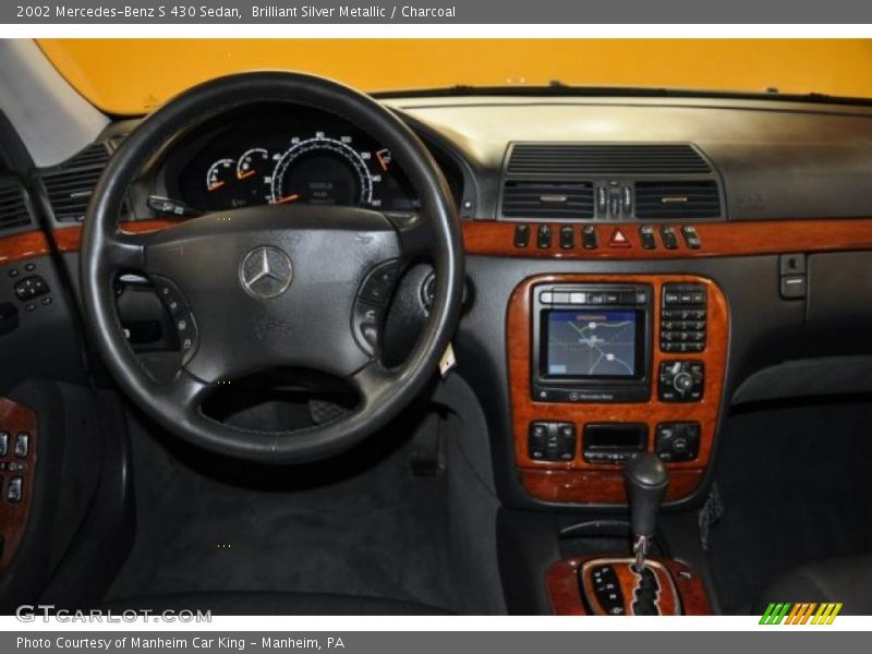 Brilliant Silver Metallic / Charcoal 2002 Mercedes-Benz S 430 Sedan