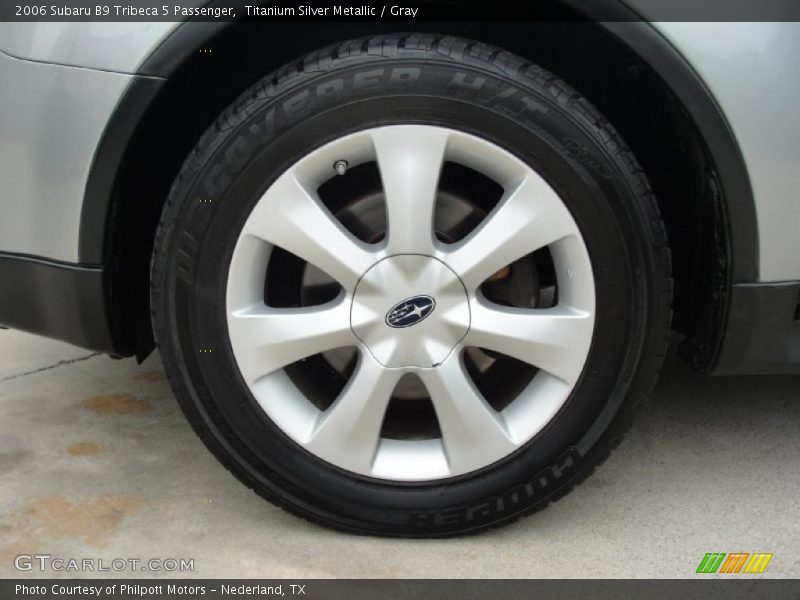 Titanium Silver Metallic / Gray 2006 Subaru B9 Tribeca 5 Passenger