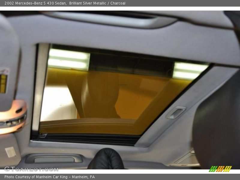 Brilliant Silver Metallic / Charcoal 2002 Mercedes-Benz S 430 Sedan