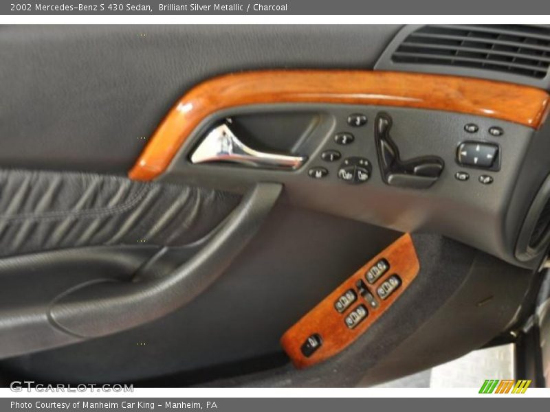 Brilliant Silver Metallic / Charcoal 2002 Mercedes-Benz S 430 Sedan
