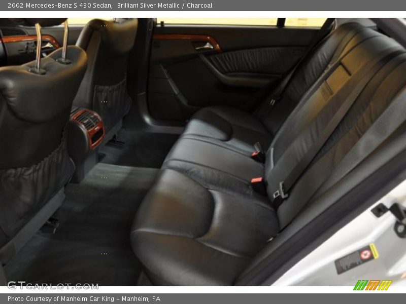 Brilliant Silver Metallic / Charcoal 2002 Mercedes-Benz S 430 Sedan