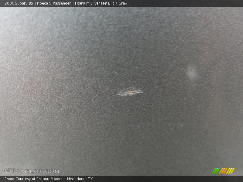 Titanium Silver Metallic / Gray 2006 Subaru B9 Tribeca 5 Passenger