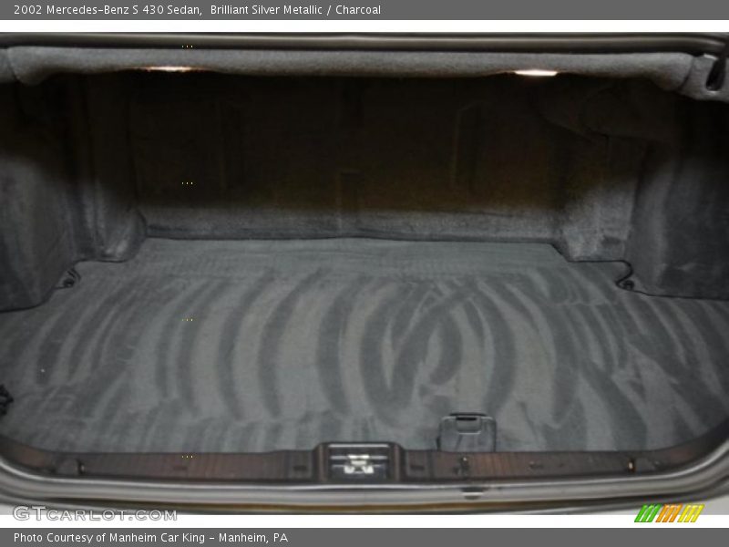 Brilliant Silver Metallic / Charcoal 2002 Mercedes-Benz S 430 Sedan