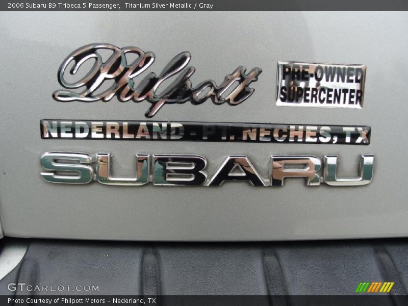 Titanium Silver Metallic / Gray 2006 Subaru B9 Tribeca 5 Passenger