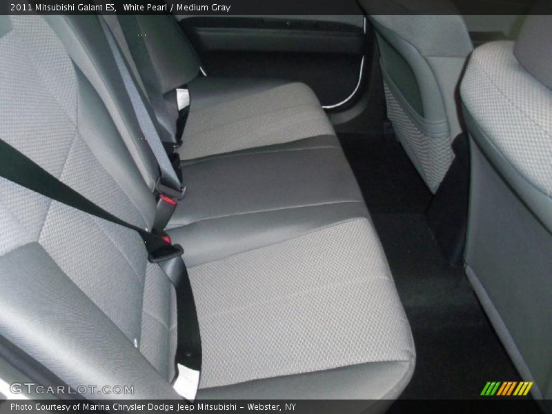 White Pearl / Medium Gray 2011 Mitsubishi Galant ES