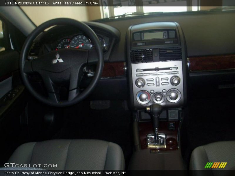 White Pearl / Medium Gray 2011 Mitsubishi Galant ES