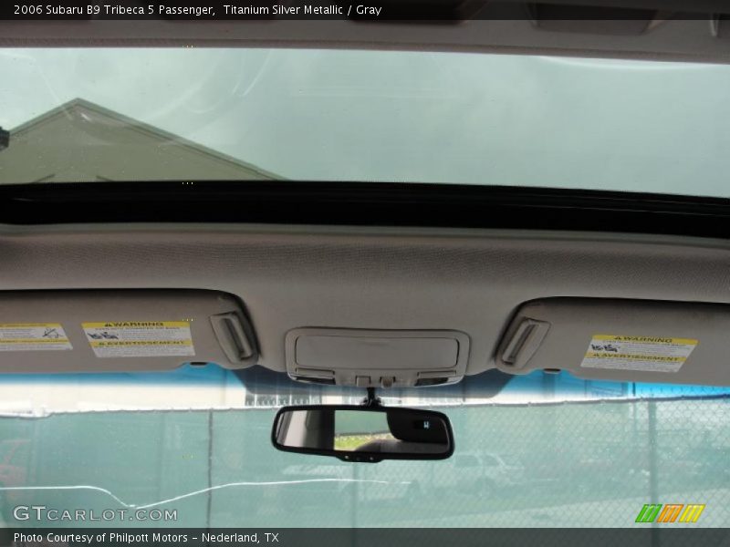 Titanium Silver Metallic / Gray 2006 Subaru B9 Tribeca 5 Passenger