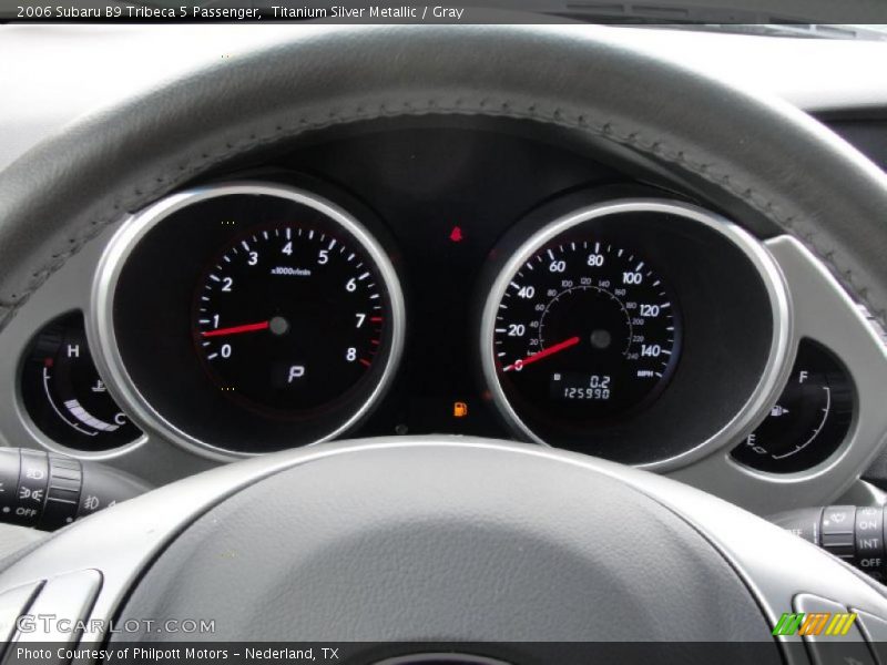 Titanium Silver Metallic / Gray 2006 Subaru B9 Tribeca 5 Passenger