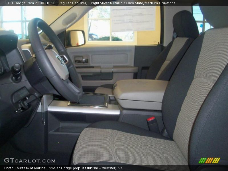 Bright Silver Metallic / Dark Slate/Medium Graystone 2011 Dodge Ram 2500 HD SLT Regular Cab 4x4