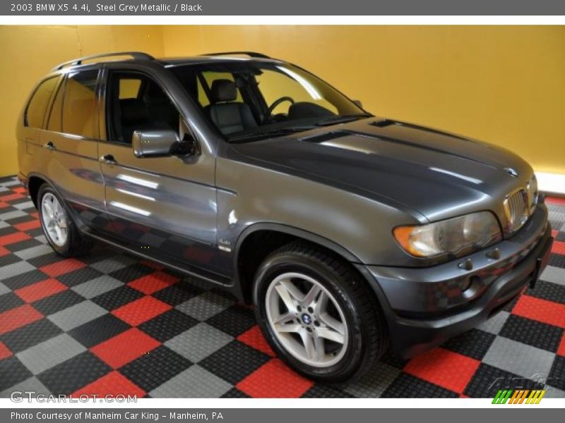 Steel Grey Metallic / Black 2003 BMW X5 4.4i