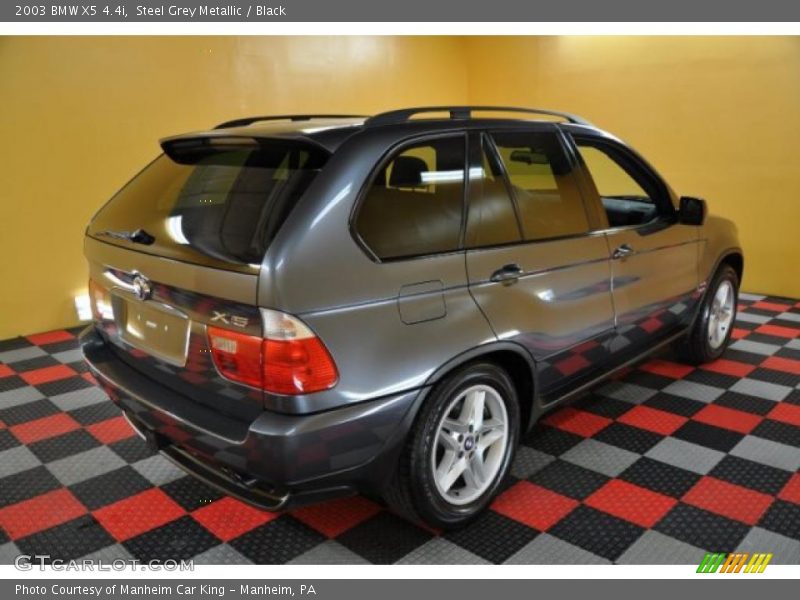 Steel Grey Metallic / Black 2003 BMW X5 4.4i