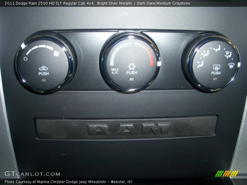 Bright Silver Metallic / Dark Slate/Medium Graystone 2011 Dodge Ram 2500 HD SLT Regular Cab 4x4
