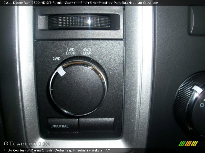 Bright Silver Metallic / Dark Slate/Medium Graystone 2011 Dodge Ram 2500 HD SLT Regular Cab 4x4
