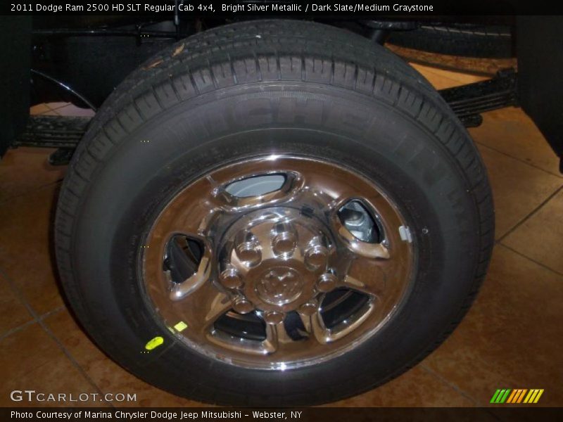 Bright Silver Metallic / Dark Slate/Medium Graystone 2011 Dodge Ram 2500 HD SLT Regular Cab 4x4