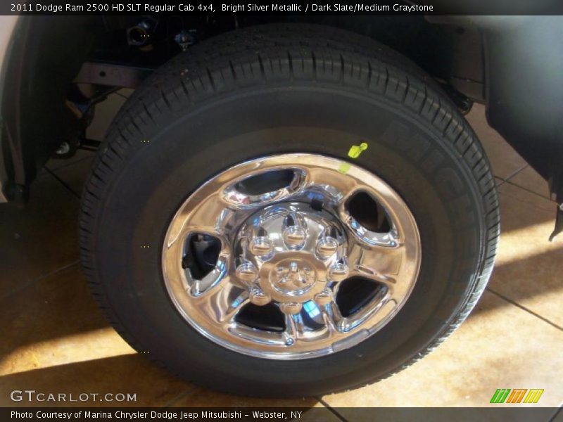 Bright Silver Metallic / Dark Slate/Medium Graystone 2011 Dodge Ram 2500 HD SLT Regular Cab 4x4