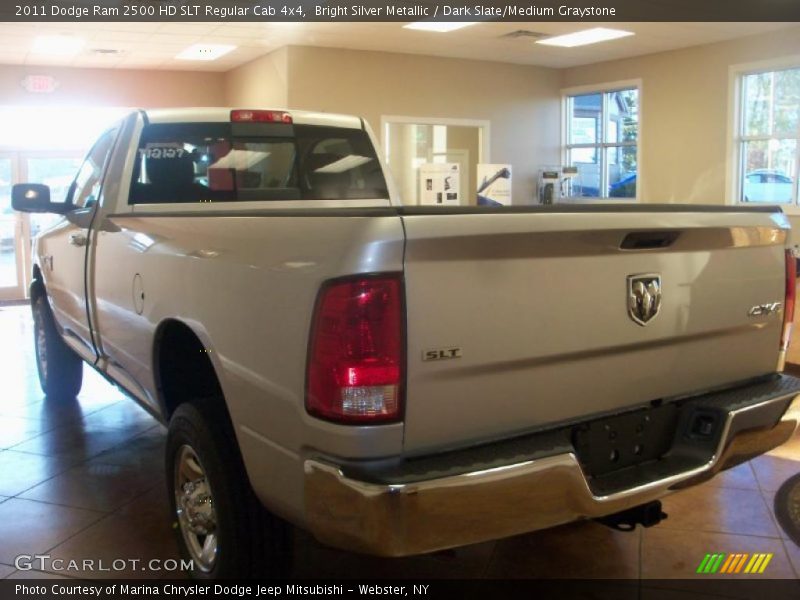 Bright Silver Metallic / Dark Slate/Medium Graystone 2011 Dodge Ram 2500 HD SLT Regular Cab 4x4