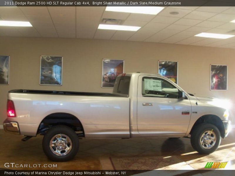 Bright Silver Metallic / Dark Slate/Medium Graystone 2011 Dodge Ram 2500 HD SLT Regular Cab 4x4