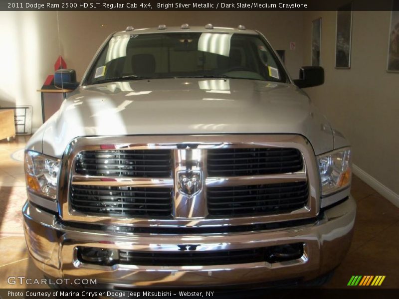 Bright Silver Metallic / Dark Slate/Medium Graystone 2011 Dodge Ram 2500 HD SLT Regular Cab 4x4