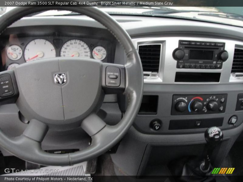 Dashboard of 2007 Ram 3500 SLT Regular Cab 4x4 Dually