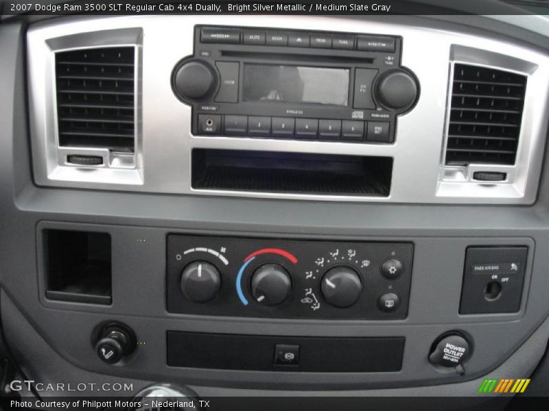 Controls of 2007 Ram 3500 SLT Regular Cab 4x4 Dually
