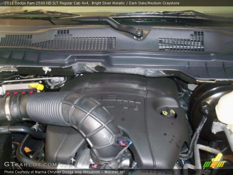 Bright Silver Metallic / Dark Slate/Medium Graystone 2011 Dodge Ram 2500 HD SLT Regular Cab 4x4