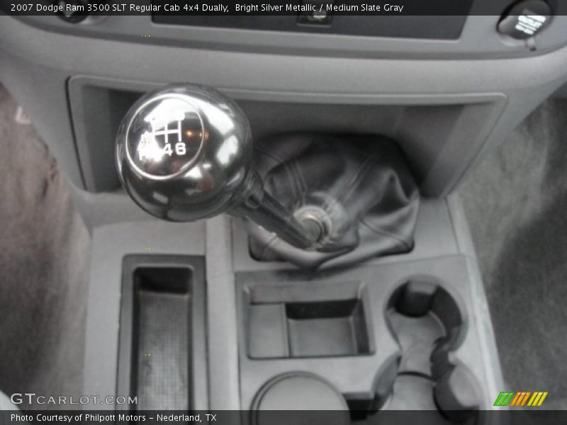  2007 Ram 3500 SLT Regular Cab 4x4 Dually 6 Speed Manual Shifter