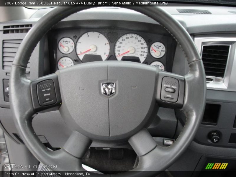  2007 Ram 3500 SLT Regular Cab 4x4 Dually Steering Wheel