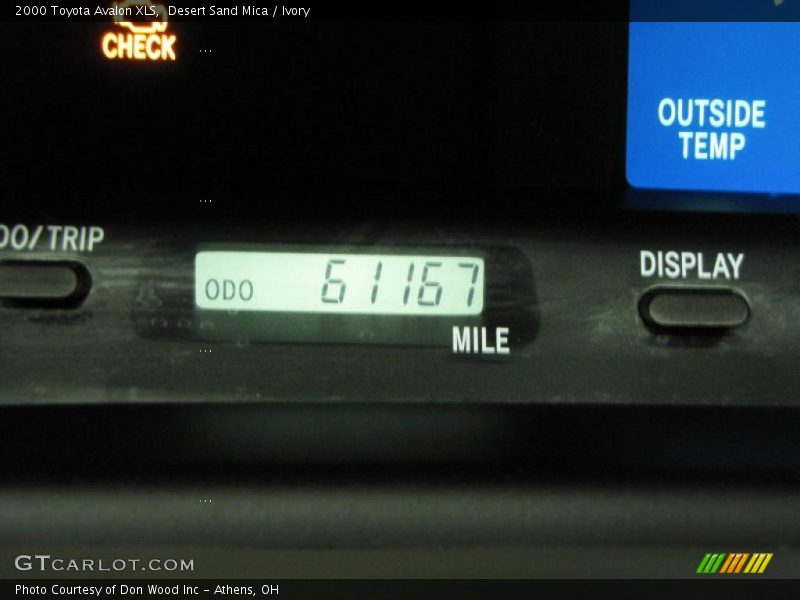 Desert Sand Mica / Ivory 2000 Toyota Avalon XLS