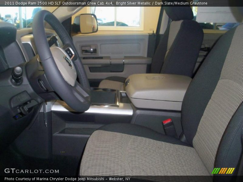 Bright Silver Metallic / Dark Slate/Medium Graystone 2011 Dodge Ram 2500 HD SLT Outdoorsman Crew Cab 4x4