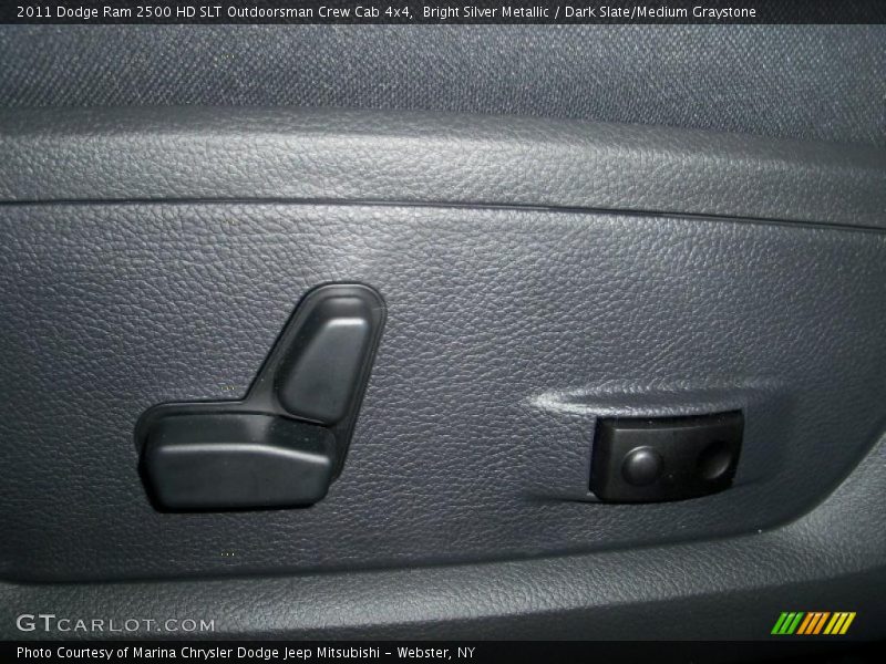 Bright Silver Metallic / Dark Slate/Medium Graystone 2011 Dodge Ram 2500 HD SLT Outdoorsman Crew Cab 4x4