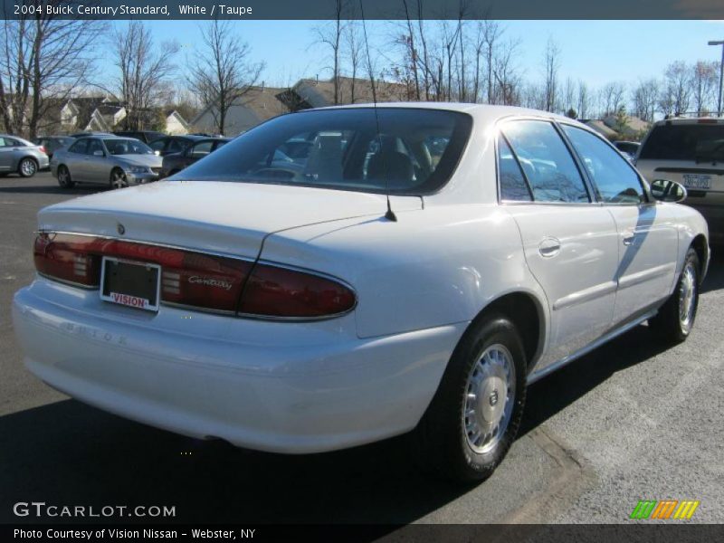 White / Taupe 2004 Buick Century Standard