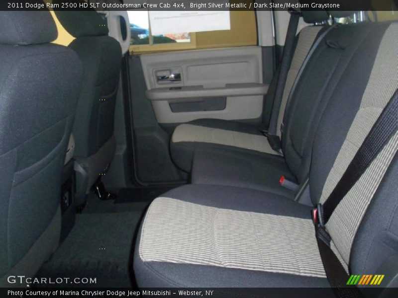 Bright Silver Metallic / Dark Slate/Medium Graystone 2011 Dodge Ram 2500 HD SLT Outdoorsman Crew Cab 4x4