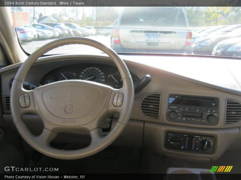 White / Taupe 2004 Buick Century Standard