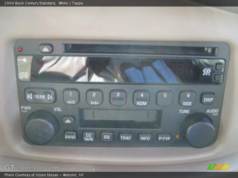 White / Taupe 2004 Buick Century Standard