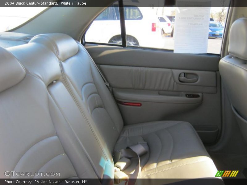 White / Taupe 2004 Buick Century Standard