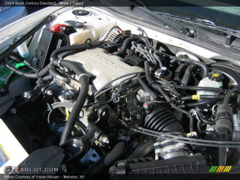 White / Taupe 2004 Buick Century Standard
