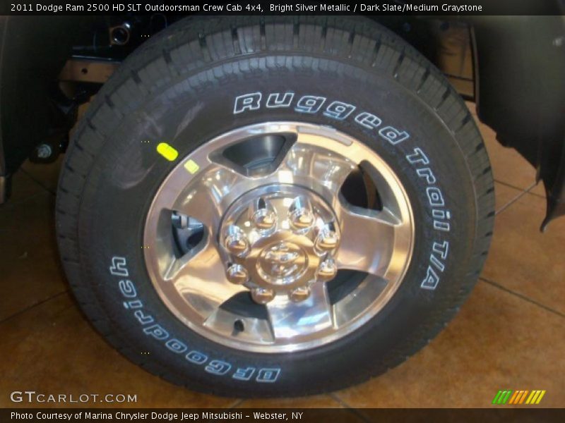  2011 Ram 2500 HD SLT Outdoorsman Crew Cab 4x4 Wheel