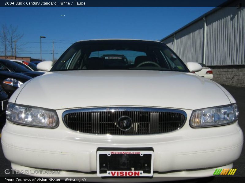 White / Taupe 2004 Buick Century Standard