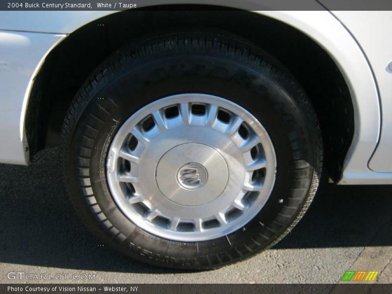 White / Taupe 2004 Buick Century Standard