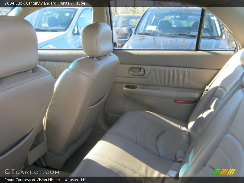 White / Taupe 2004 Buick Century Standard