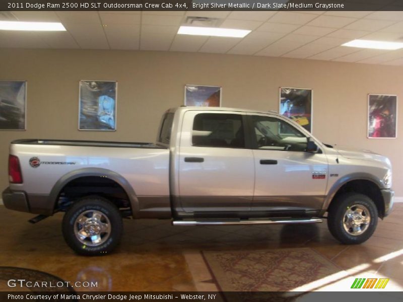  2011 Ram 2500 HD SLT Outdoorsman Crew Cab 4x4 Bright Silver Metallic