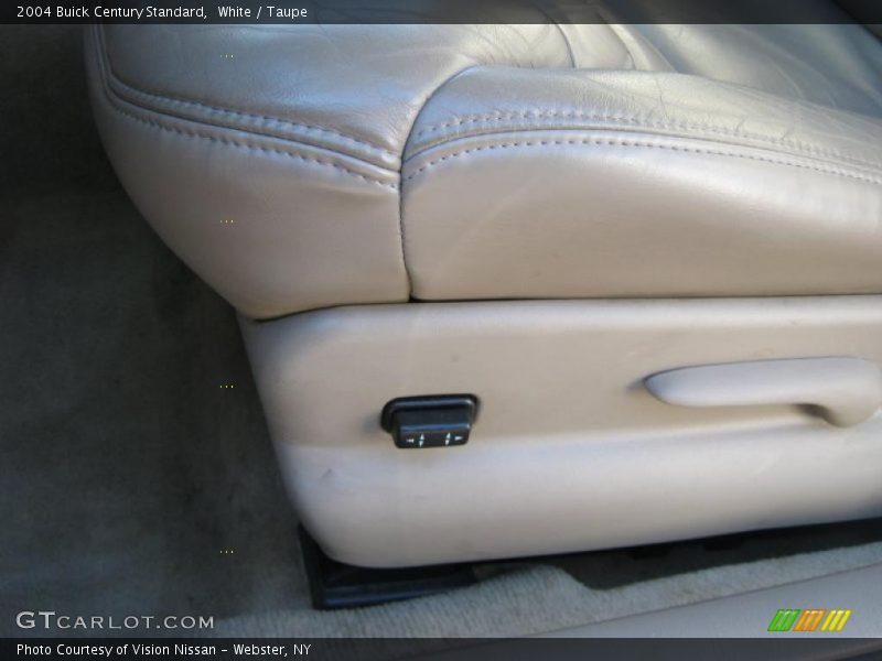 White / Taupe 2004 Buick Century Standard