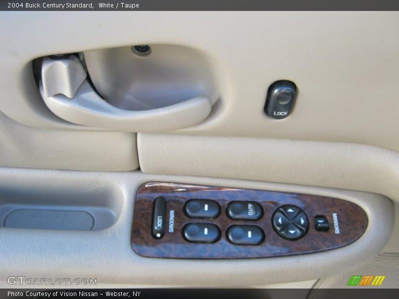 White / Taupe 2004 Buick Century Standard