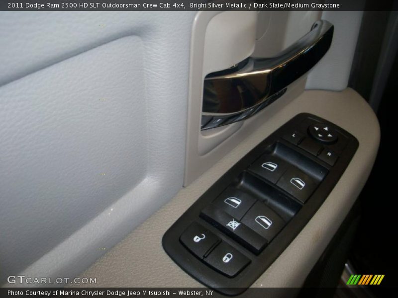 Bright Silver Metallic / Dark Slate/Medium Graystone 2011 Dodge Ram 2500 HD SLT Outdoorsman Crew Cab 4x4