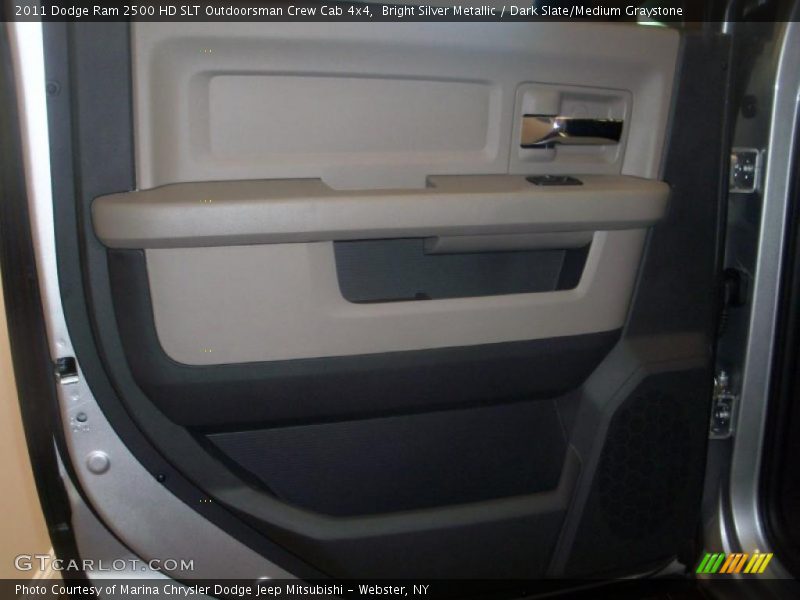 Bright Silver Metallic / Dark Slate/Medium Graystone 2011 Dodge Ram 2500 HD SLT Outdoorsman Crew Cab 4x4