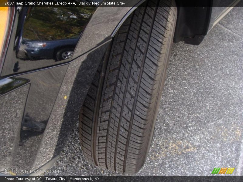 Black / Medium Slate Gray 2007 Jeep Grand Cherokee Laredo 4x4