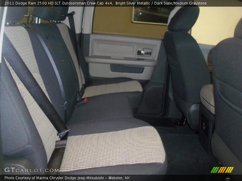 Bright Silver Metallic / Dark Slate/Medium Graystone 2011 Dodge Ram 2500 HD SLT Outdoorsman Crew Cab 4x4