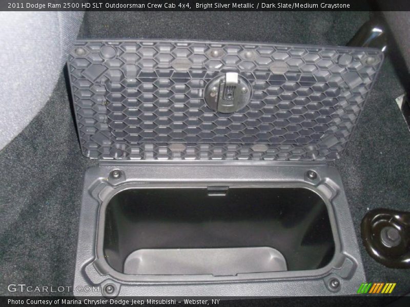 Bright Silver Metallic / Dark Slate/Medium Graystone 2011 Dodge Ram 2500 HD SLT Outdoorsman Crew Cab 4x4
