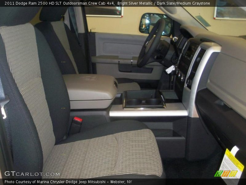  2011 Ram 2500 HD SLT Outdoorsman Crew Cab 4x4 Dark Slate/Medium Graystone Interior