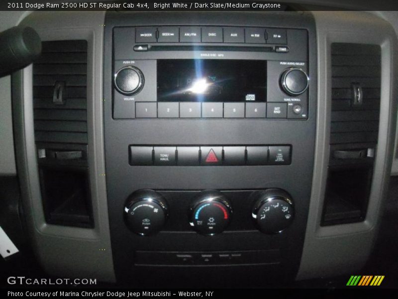 Bright White / Dark Slate/Medium Graystone 2011 Dodge Ram 2500 HD ST Regular Cab 4x4